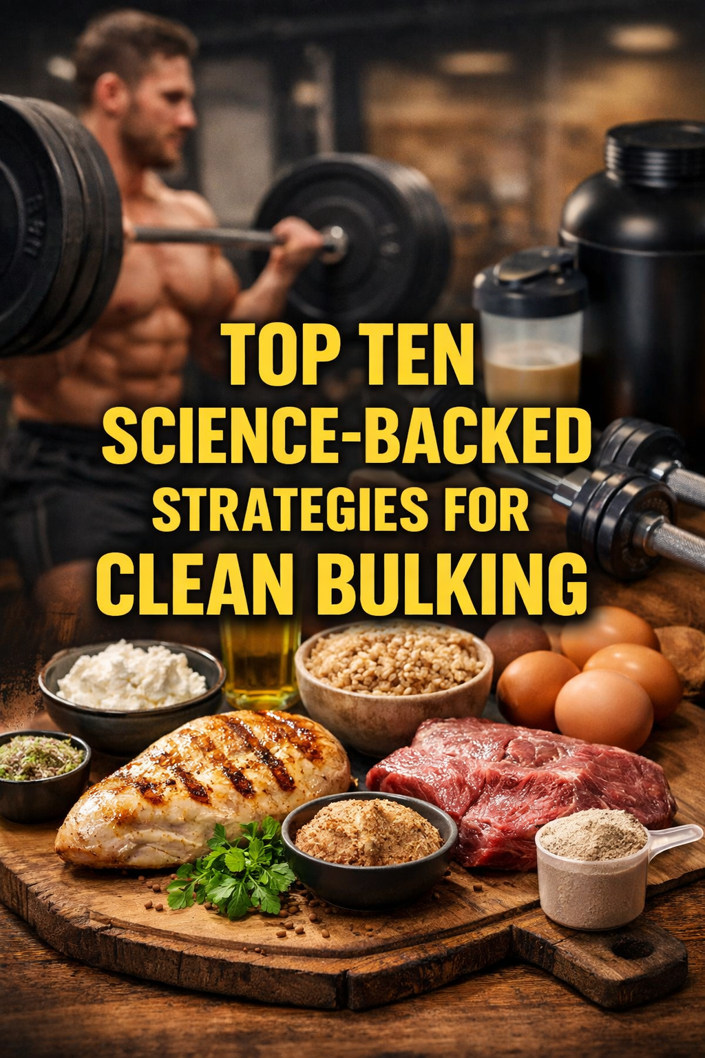 Top Ten Science-Backed Strategies for Clean Bulking