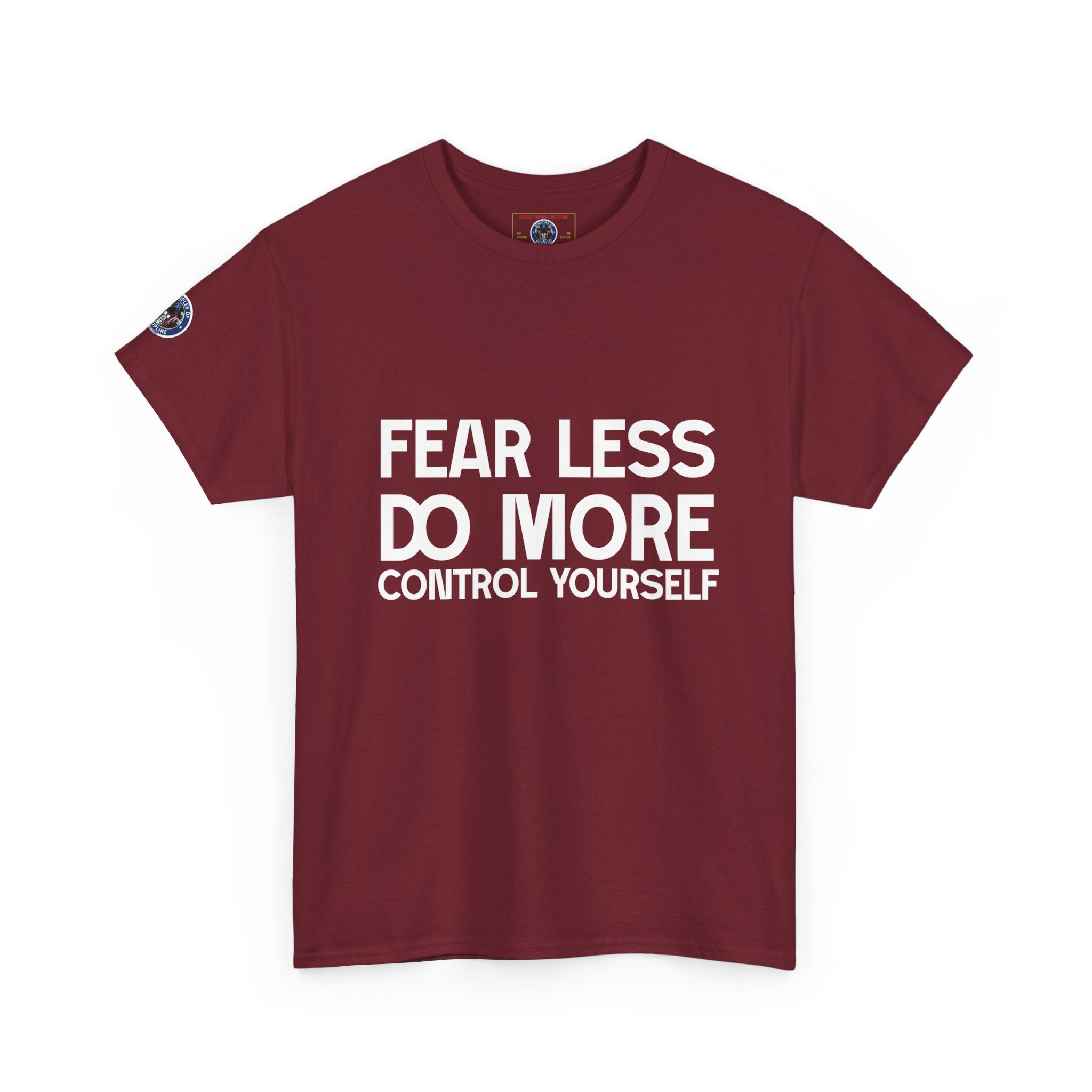Forged Through Discipline Shirt | Self Governed Apparel | Discipline Equals Freedom T-Shirt | Patriotic Fitness Tee USA 250 Years
