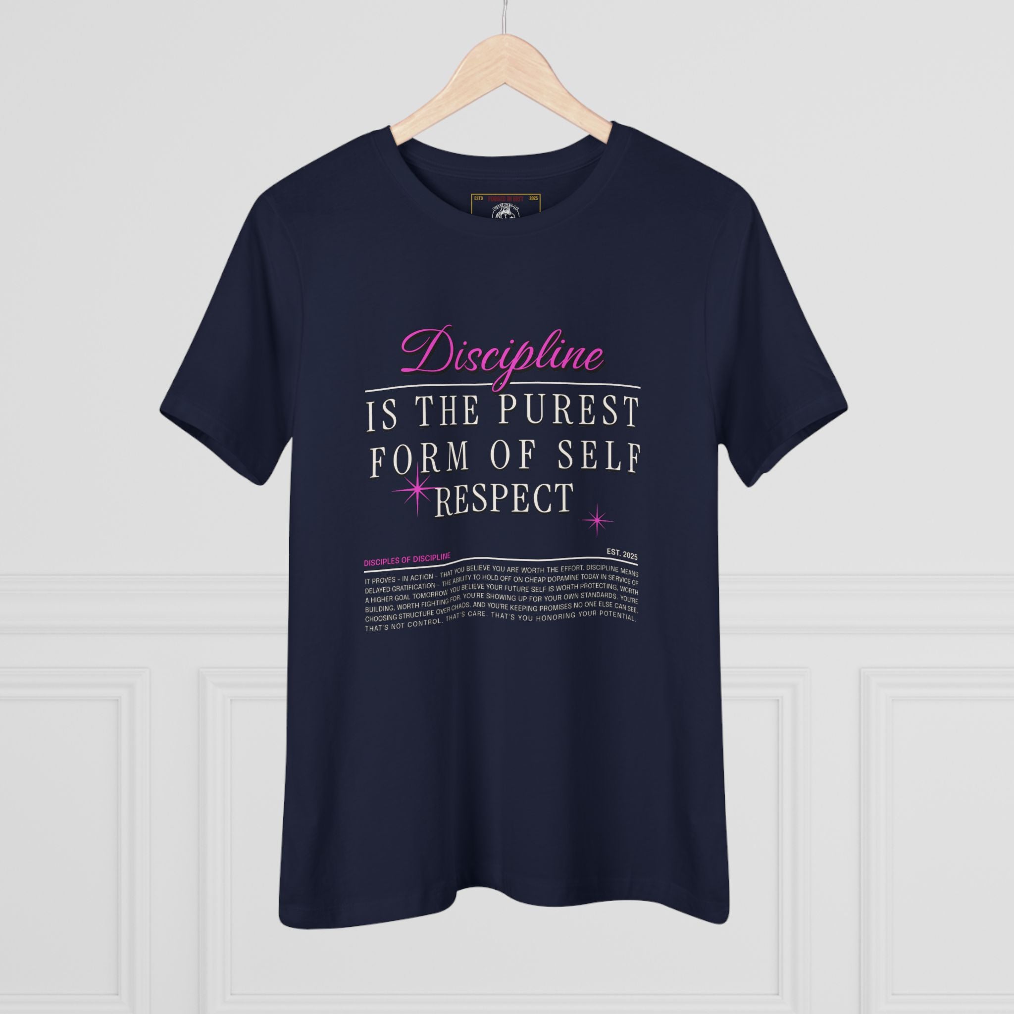 Hers Self-Respect in Action - Empowering Women's Cotton Tee - Graphic Tee, Gift for Her, Inspirational Apparel, Motivational T-Shirt