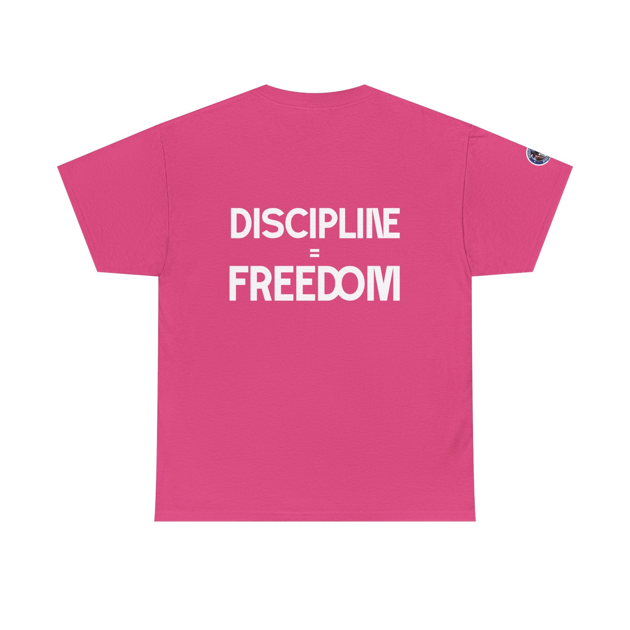 Forged Through Discipline Shirt | Self Governed Apparel | Discipline Equals Freedom T-Shirt | Patriotic Fitness Tee USA 250 Years