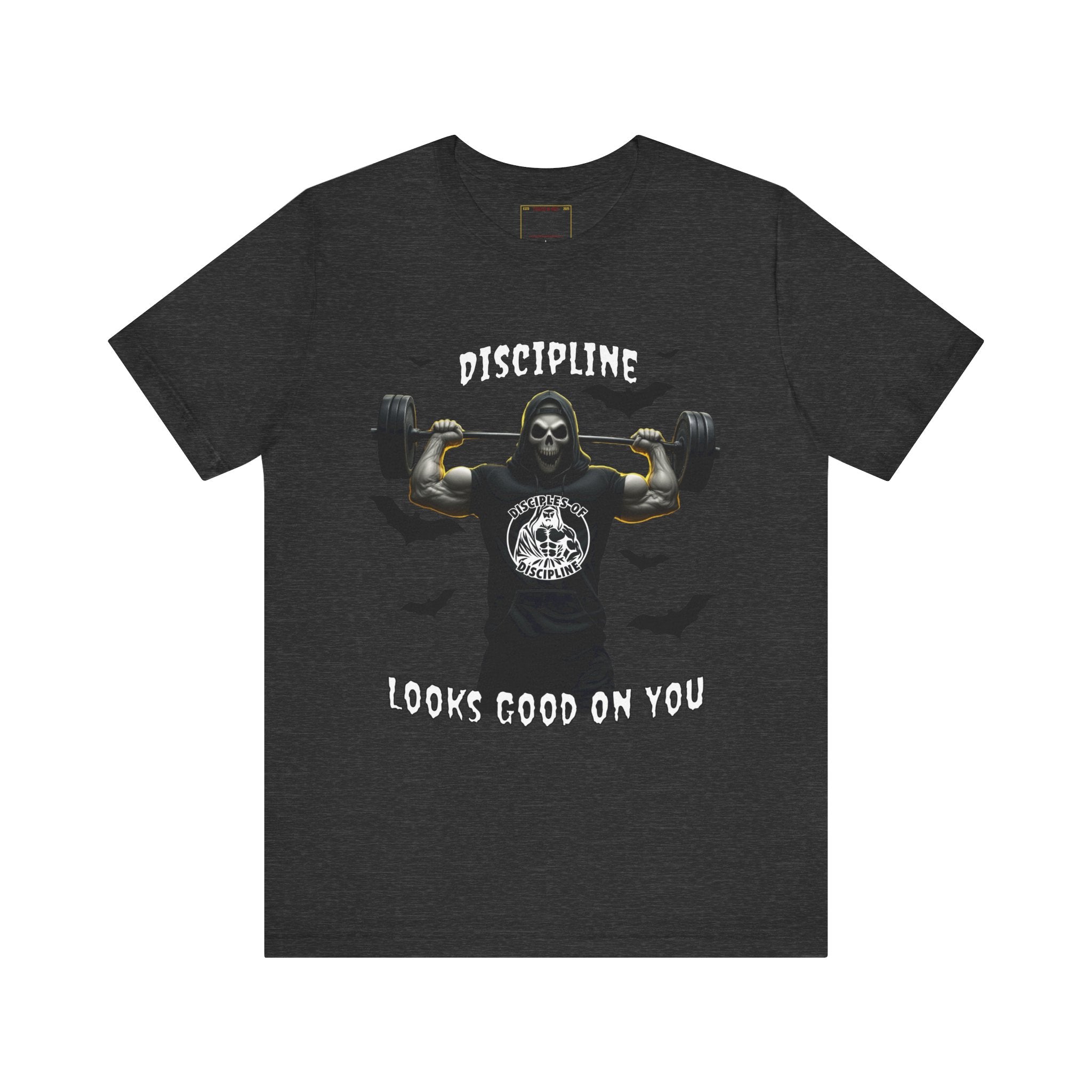 Discipline Looks Good On You - You Got It, Haunt It - Tee - Unisex Jersey Short Sleeve T-Shirt, Fitness Shirt, Workout Apparel, Motivational Gift, Halloween Themed Top