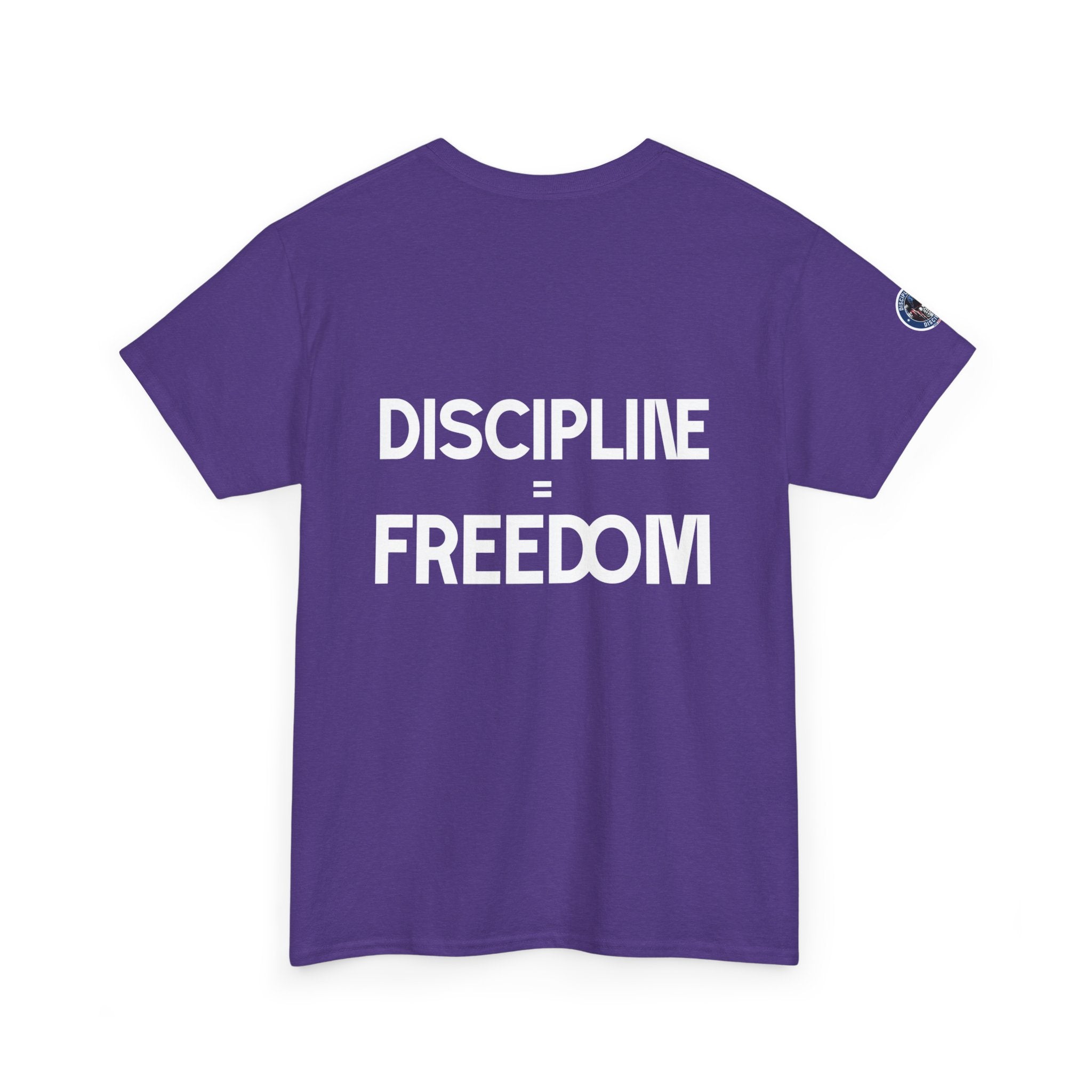 Forged Through Discipline Shirt | Self Governed Apparel | Discipline Equals Freedom T-Shirt | Patriotic Fitness Tee USA 250 Years