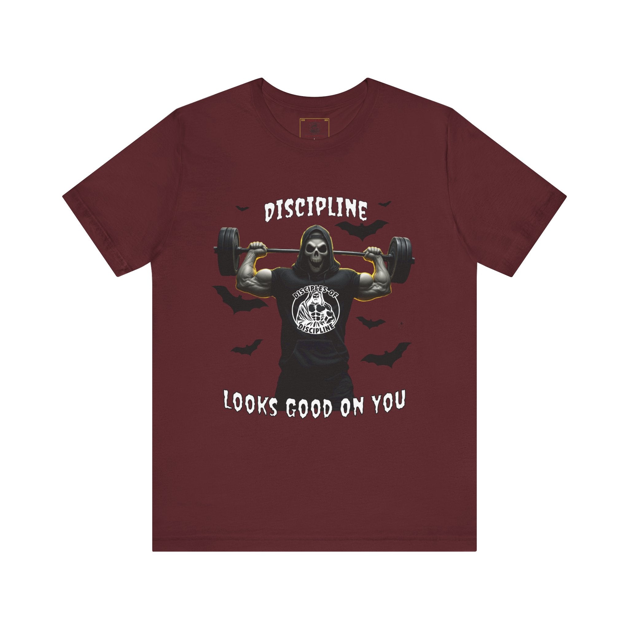 Discipline Looks Good On You - You Got It, Haunt It - Tee - Unisex Jersey Short Sleeve T-Shirt, Fitness Shirt, Workout Apparel, Motivational Gift, Halloween Themed Top