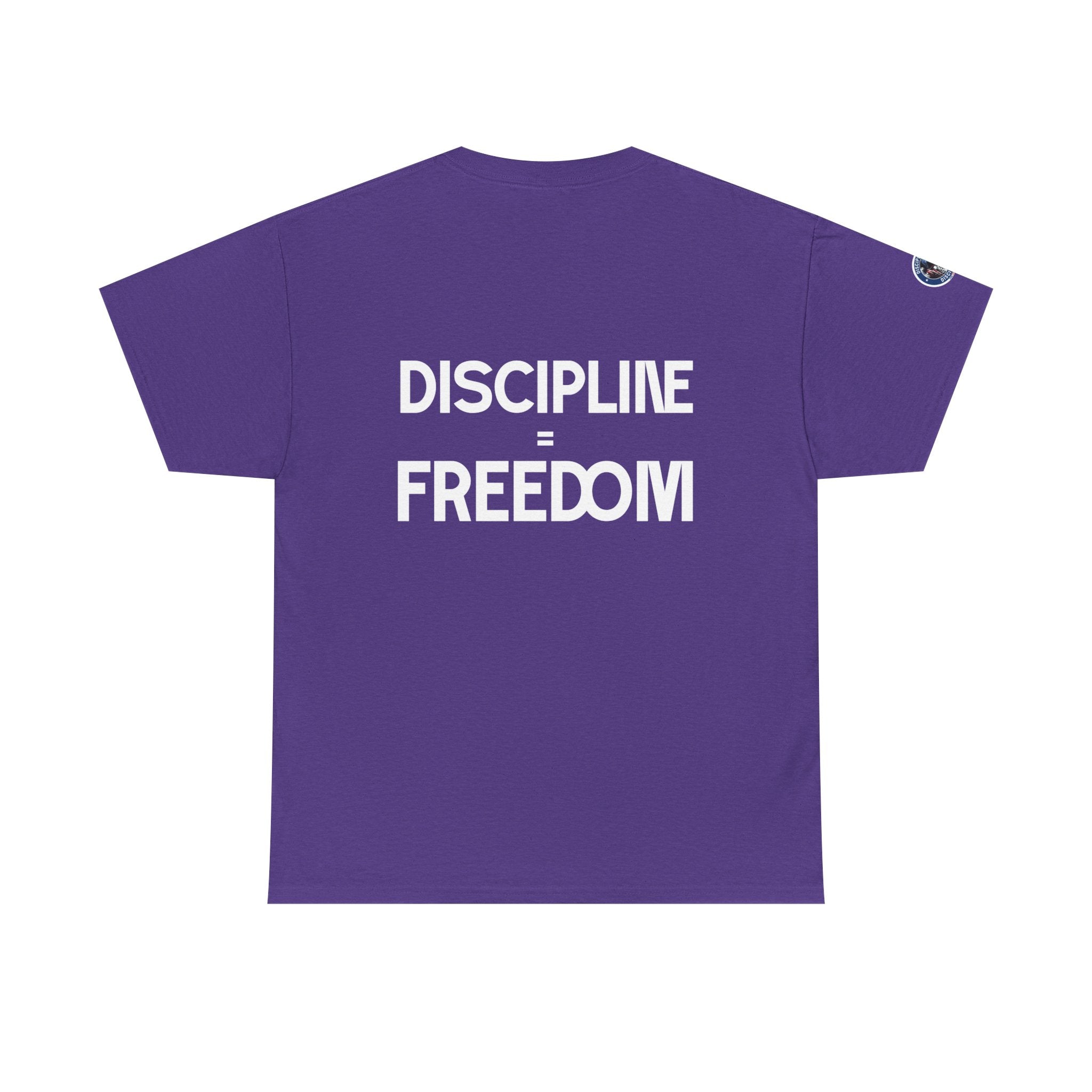 Forged Through Discipline Shirt | Self Governed Apparel | Discipline Equals Freedom T-Shirt | Patriotic Fitness Tee USA 250 Years
