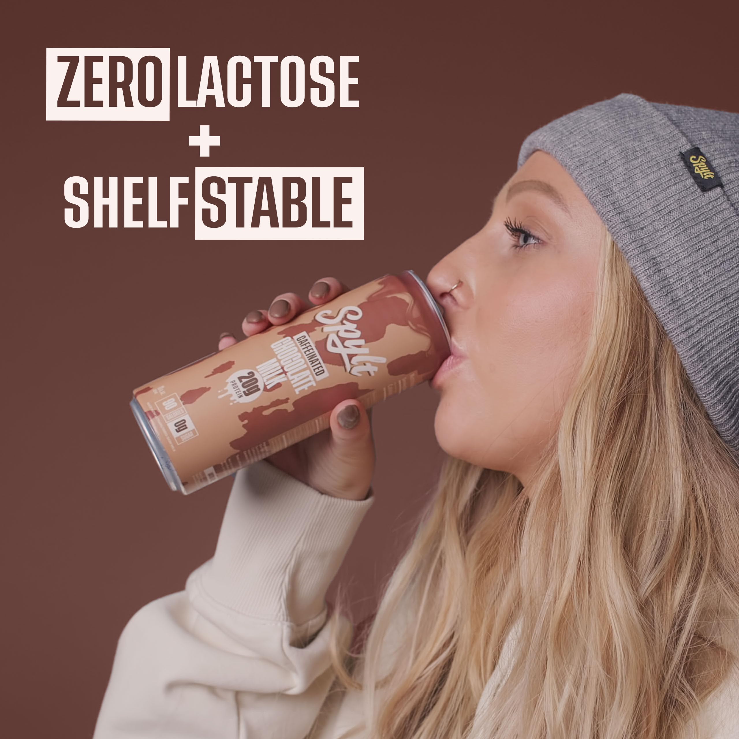 High Protein Milk - 6 Flavor Variety Pack with 60mg Caffeine & 20g Protein - 90 Calories, Ready to Drink, Sugar Free, Lactose Free Milk, Perfect for Workout Recovery & Afternoon Pick Me Up - 12 Count