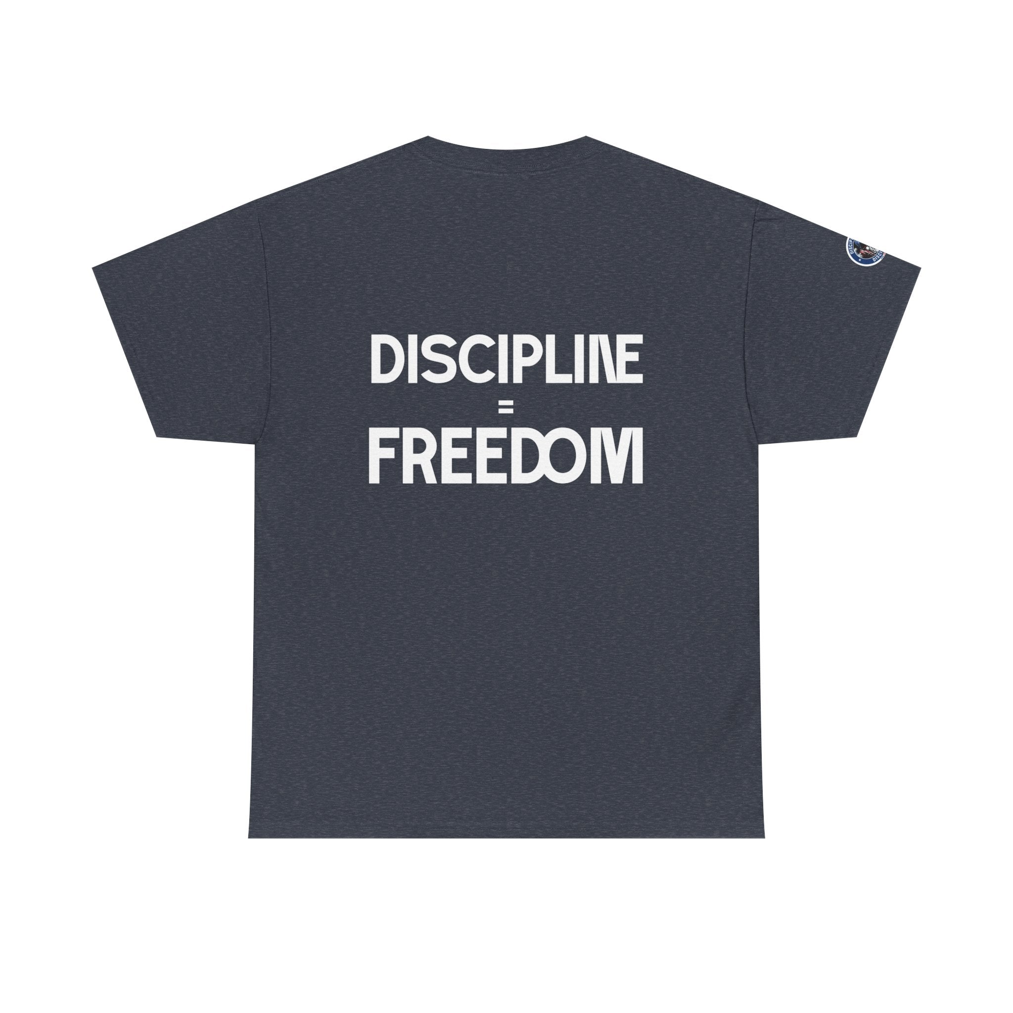 Forged Through Discipline Shirt | Self Governed Apparel | Discipline Equals Freedom T-Shirt | Patriotic Fitness Tee USA 250 Years