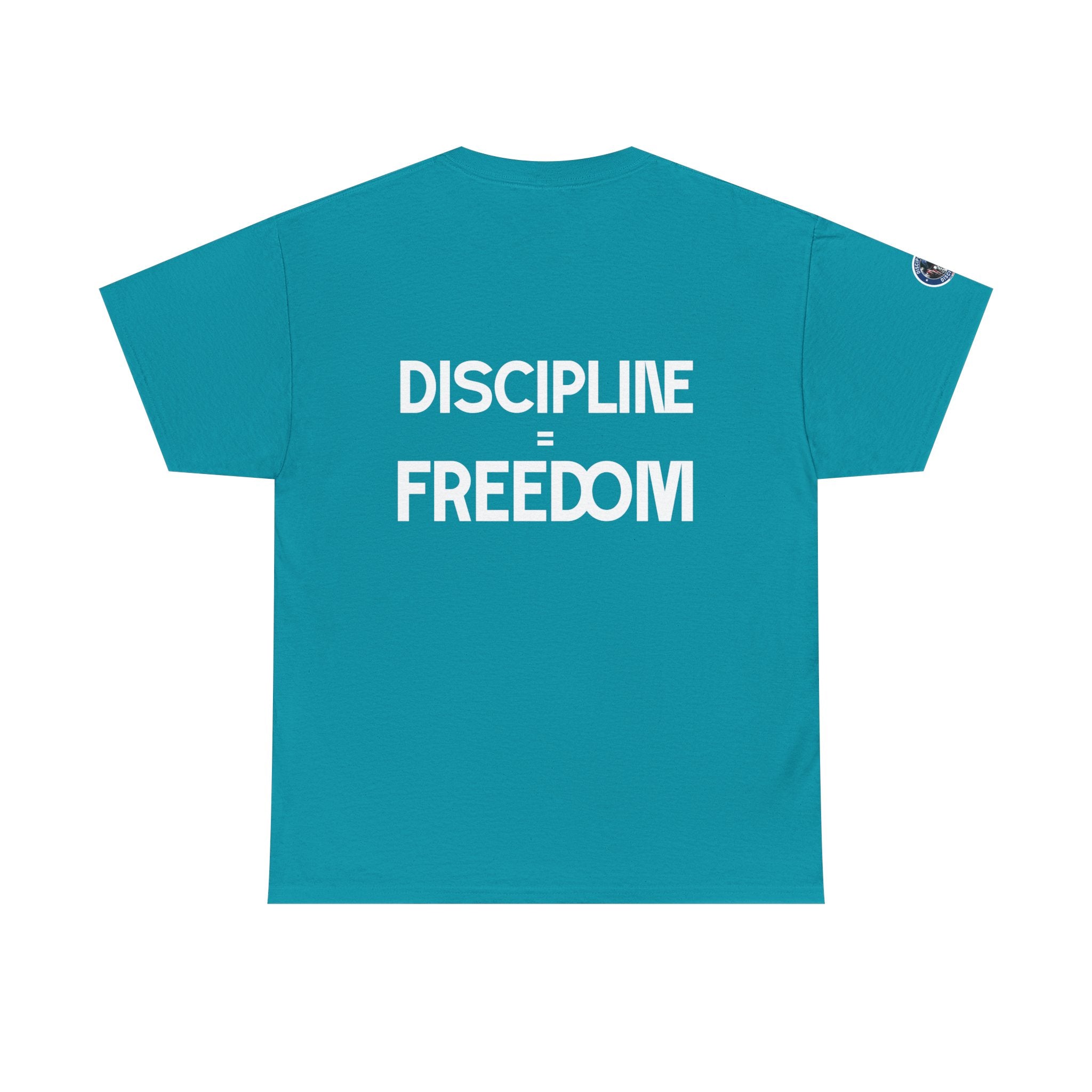 Forged Through Discipline Shirt | Self Governed Apparel | Discipline Equals Freedom T-Shirt | Patriotic Fitness Tee USA 250 Years