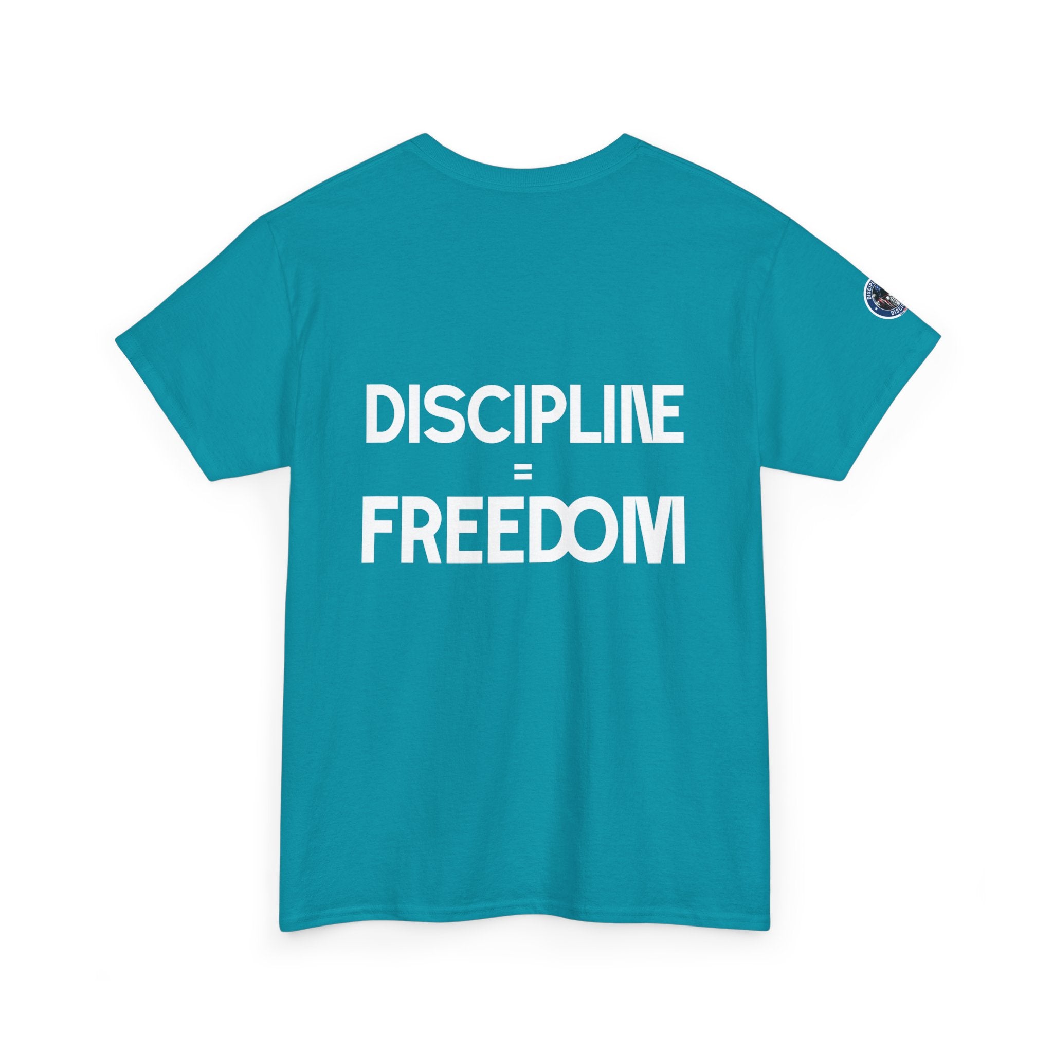 Forged Through Discipline Shirt | Self Governed Apparel | Discipline Equals Freedom T-Shirt | Patriotic Fitness Tee USA 250 Years