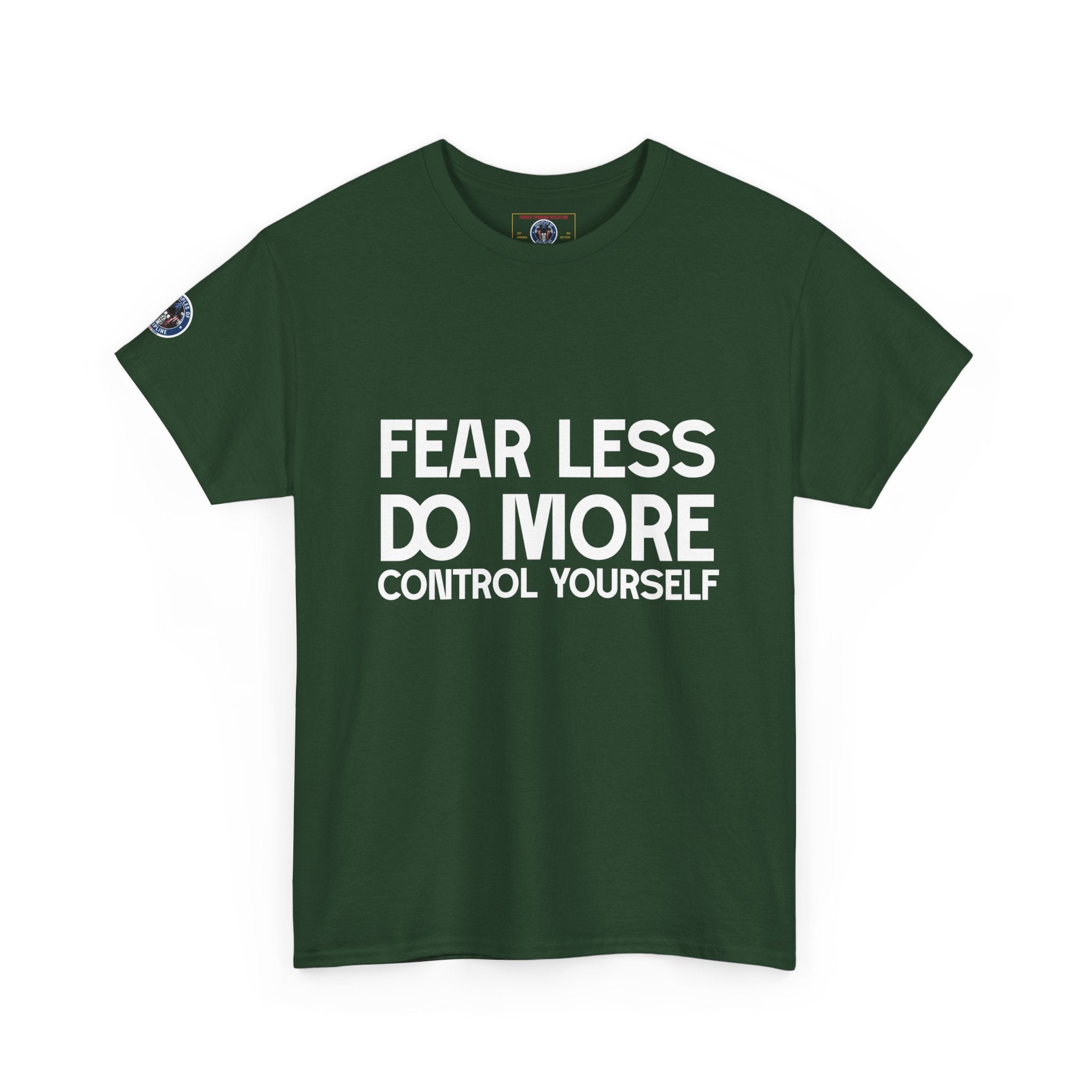 Forged Through Discipline Shirt | Self Governed Apparel | Discipline Equals Freedom T-Shirt | Patriotic Fitness Tee USA 250 Years