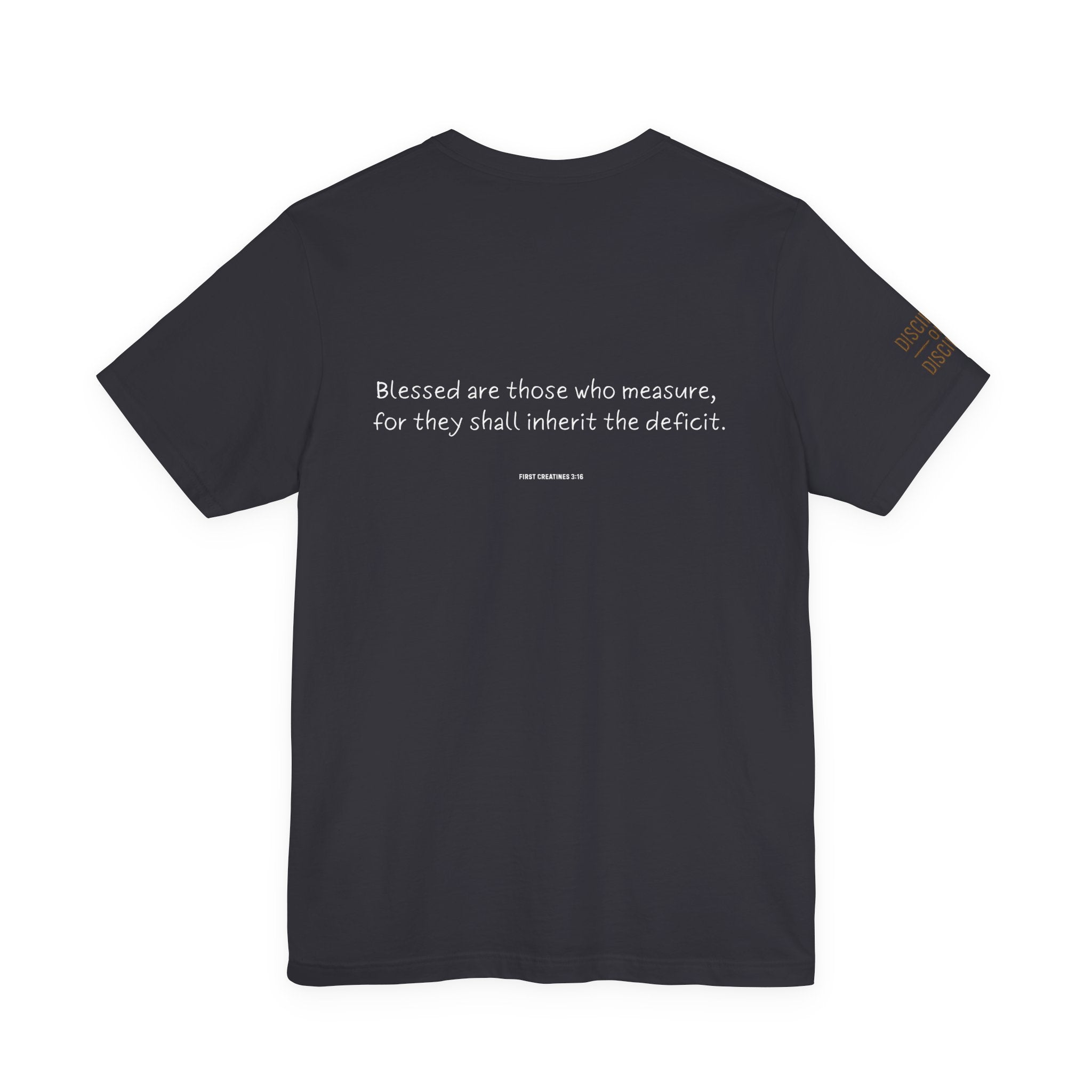 Ripped Like Jesus Tee - Discipline Tracking Tee - Shirt for Fitness Lovers, Motivational Gym Apparel, Casual Wear, Christian Humor