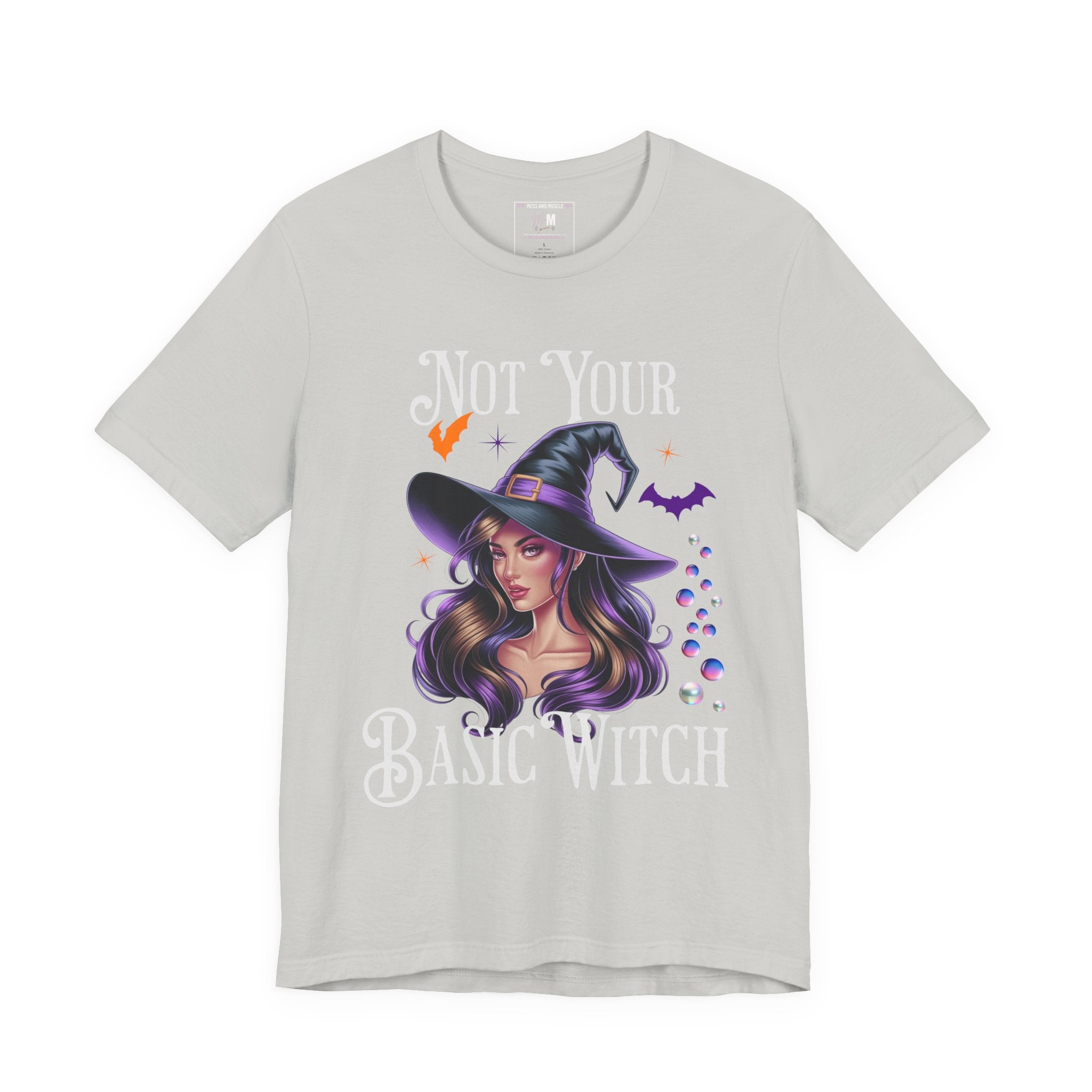 Spooky Witch T-Shirt | Not Your Basic Witch Tee | Halloween Outfit, Witchy Apparel, Fall Fashion, Gift for Her