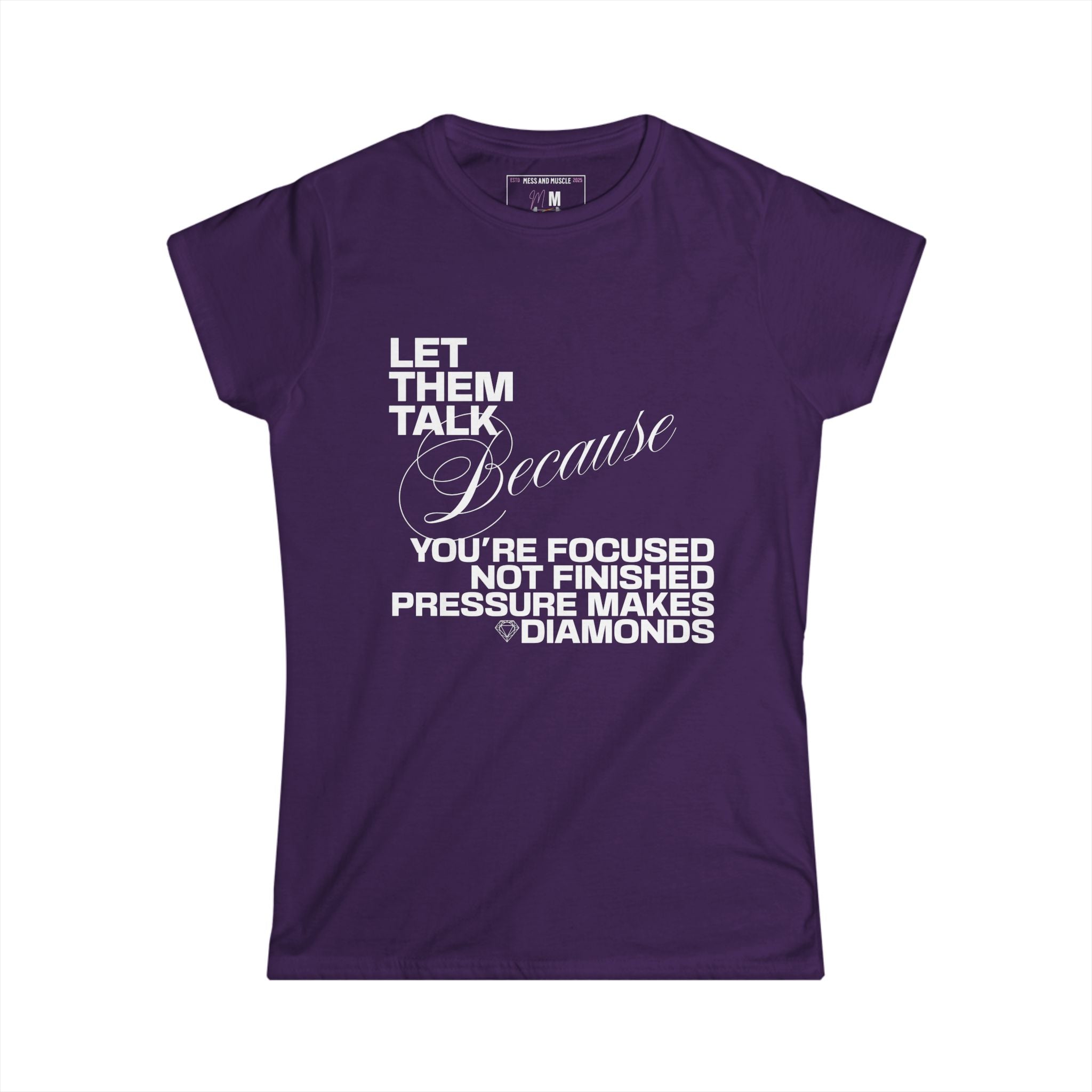 Let Them Talk - Bold Quote T-Shirt Women's Empowerment, Gift for Her, Comfortable Everyday Wear, Perfect for Holidays & Celebrations