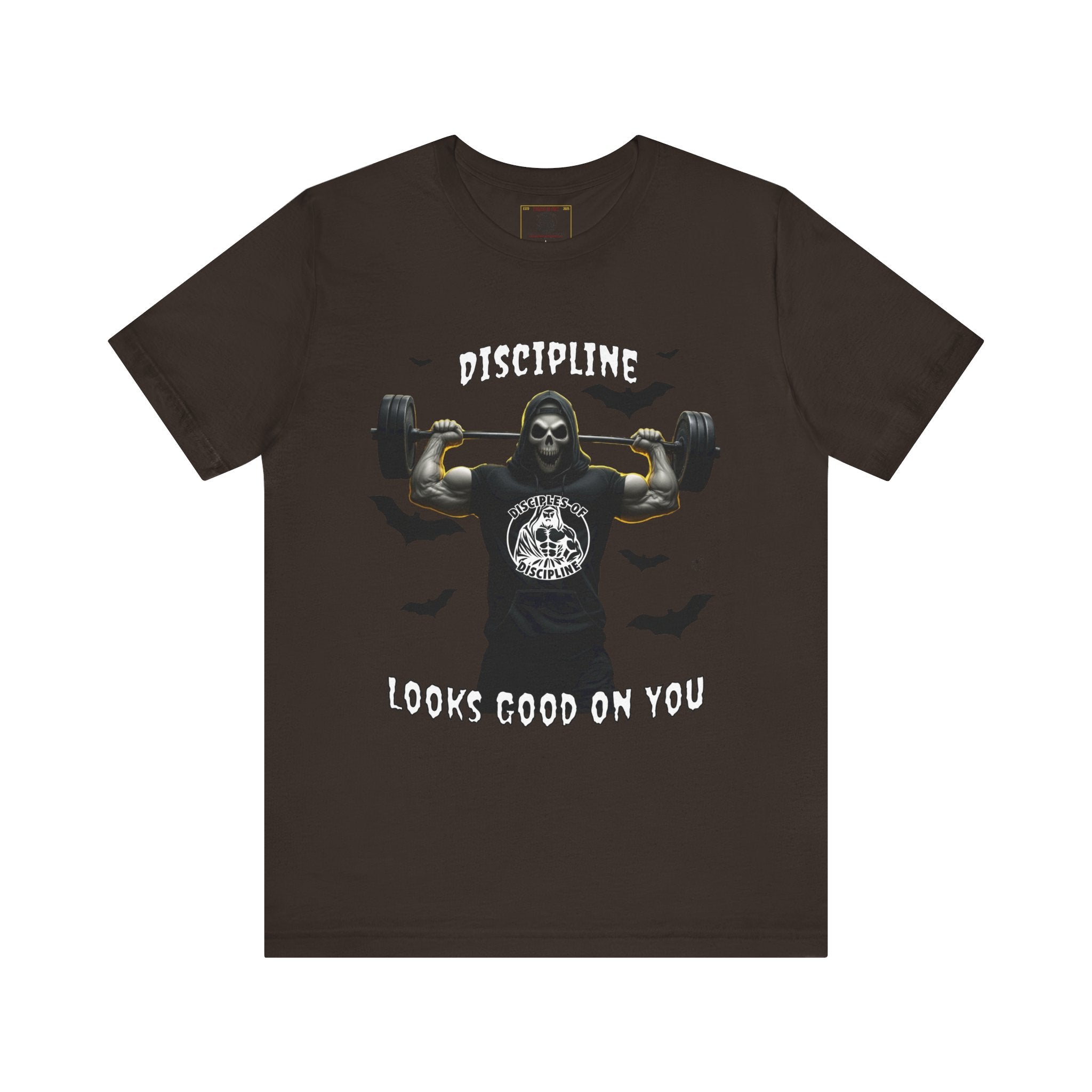 Discipline Looks Good On You - You Got It, Haunt It - Tee - Unisex Jersey Short Sleeve T-Shirt, Fitness Shirt, Workout Apparel, Motivational Gift, Halloween Themed Top