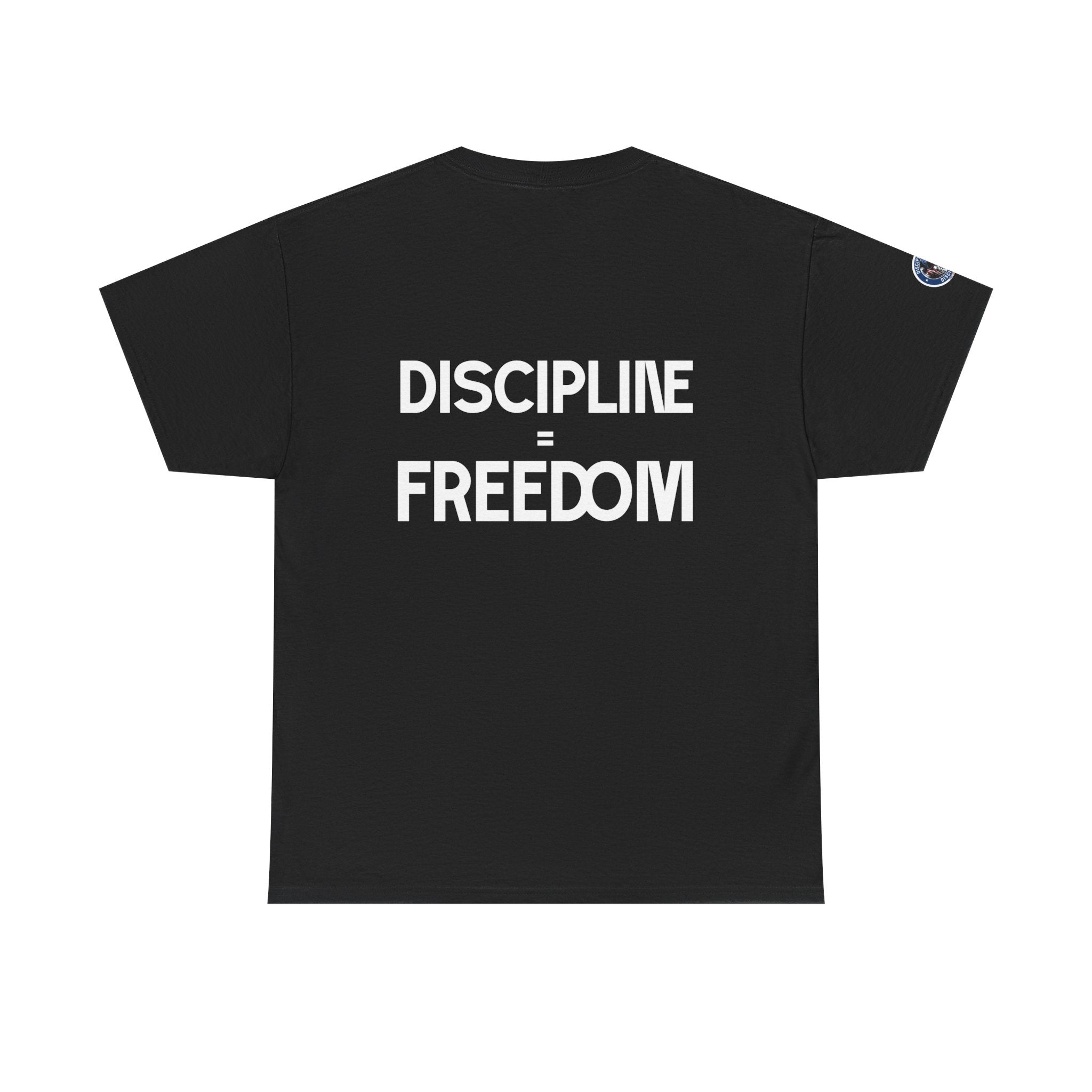 Forged Through Discipline Shirt | Self Governed Apparel | Discipline Equals Freedom T-Shirt | Patriotic Fitness Tee USA 250 Years
