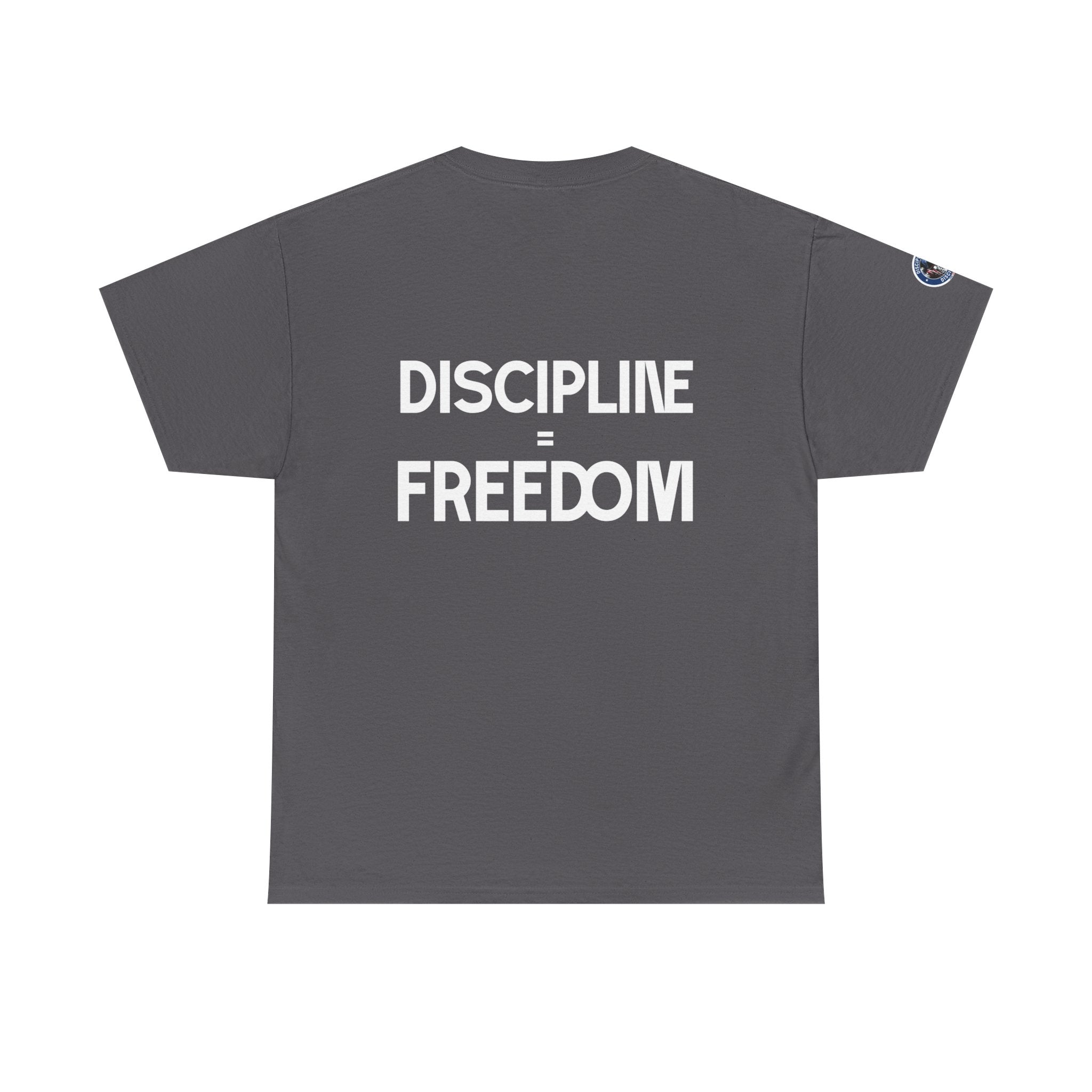 Forged Through Discipline Shirt | Self Governed Apparel | Discipline Equals Freedom T-Shirt | Patriotic Fitness Tee USA 250 Years