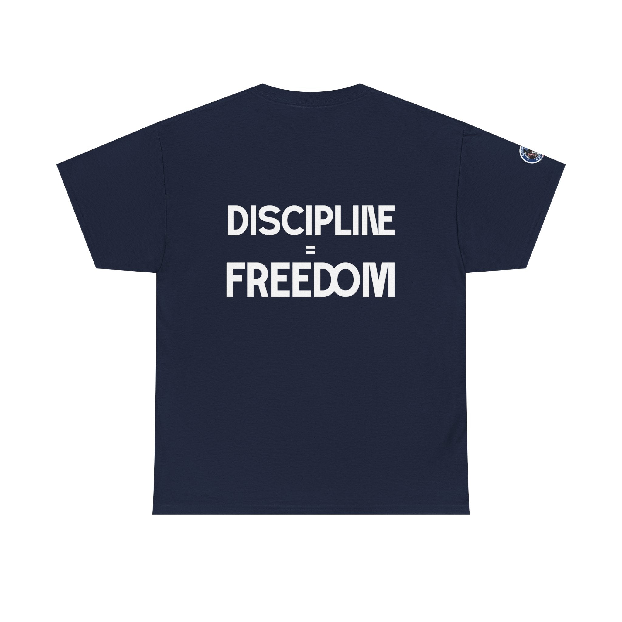 Forged Through Discipline Shirt | Self Governed Apparel | Discipline Equals Freedom T-Shirt | Patriotic Fitness Tee USA 250 Years