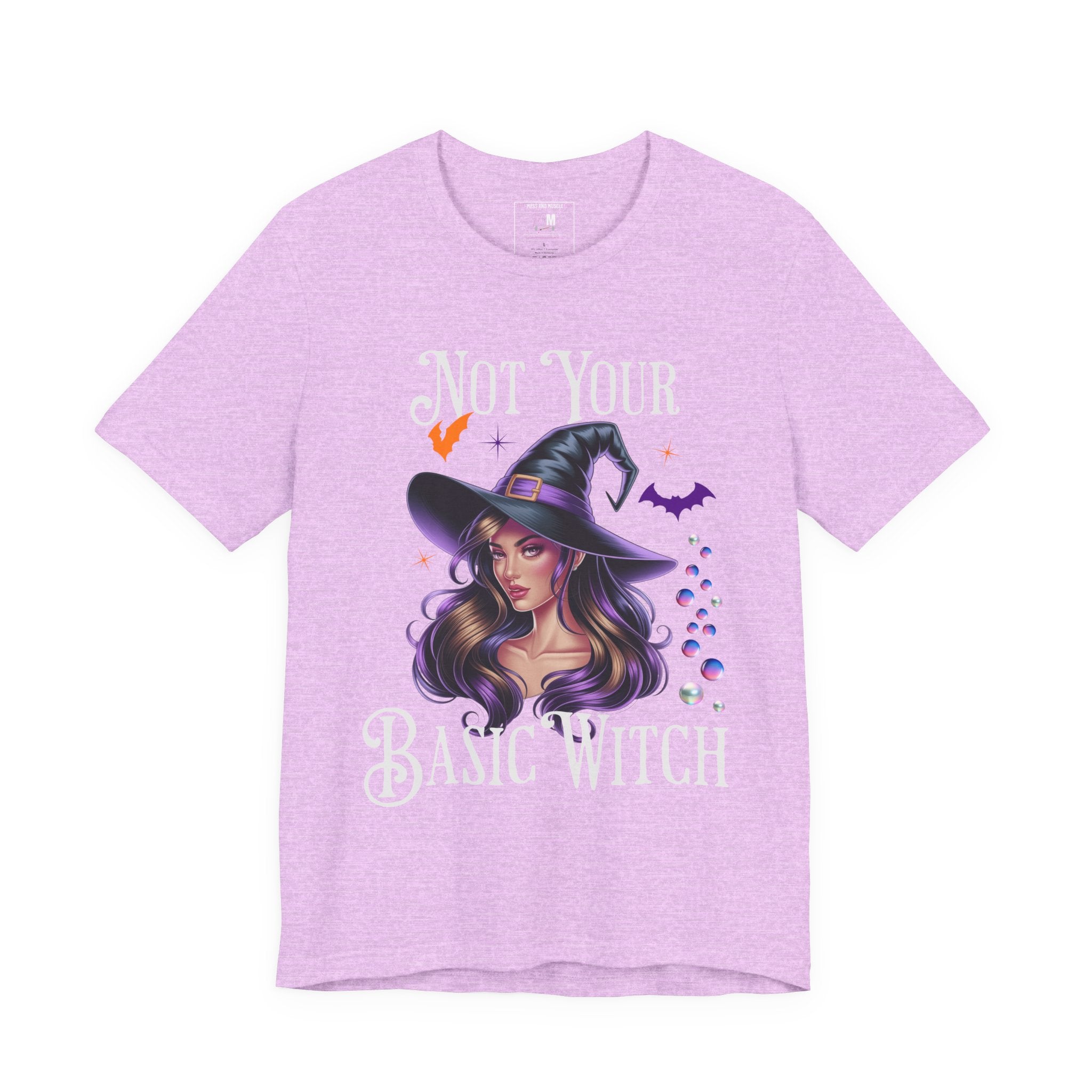 Spooky Witch T-Shirt | Not Your Basic Witch Tee | Halloween Outfit, Witchy Apparel, Fall Fashion, Gift for Her