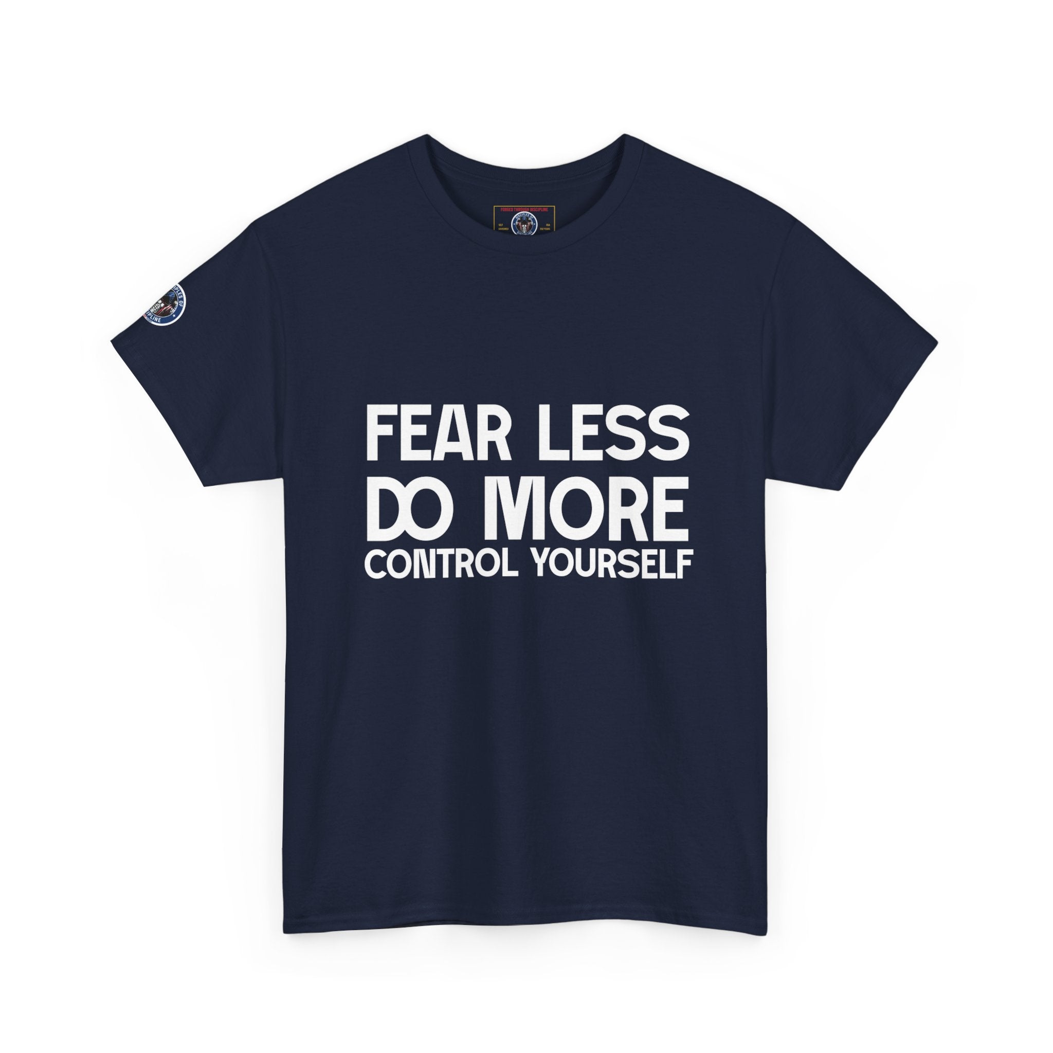 Forged Through Discipline Shirt | Self Governed Apparel | Discipline Equals Freedom T-Shirt | Patriotic Fitness Tee USA 250 Years