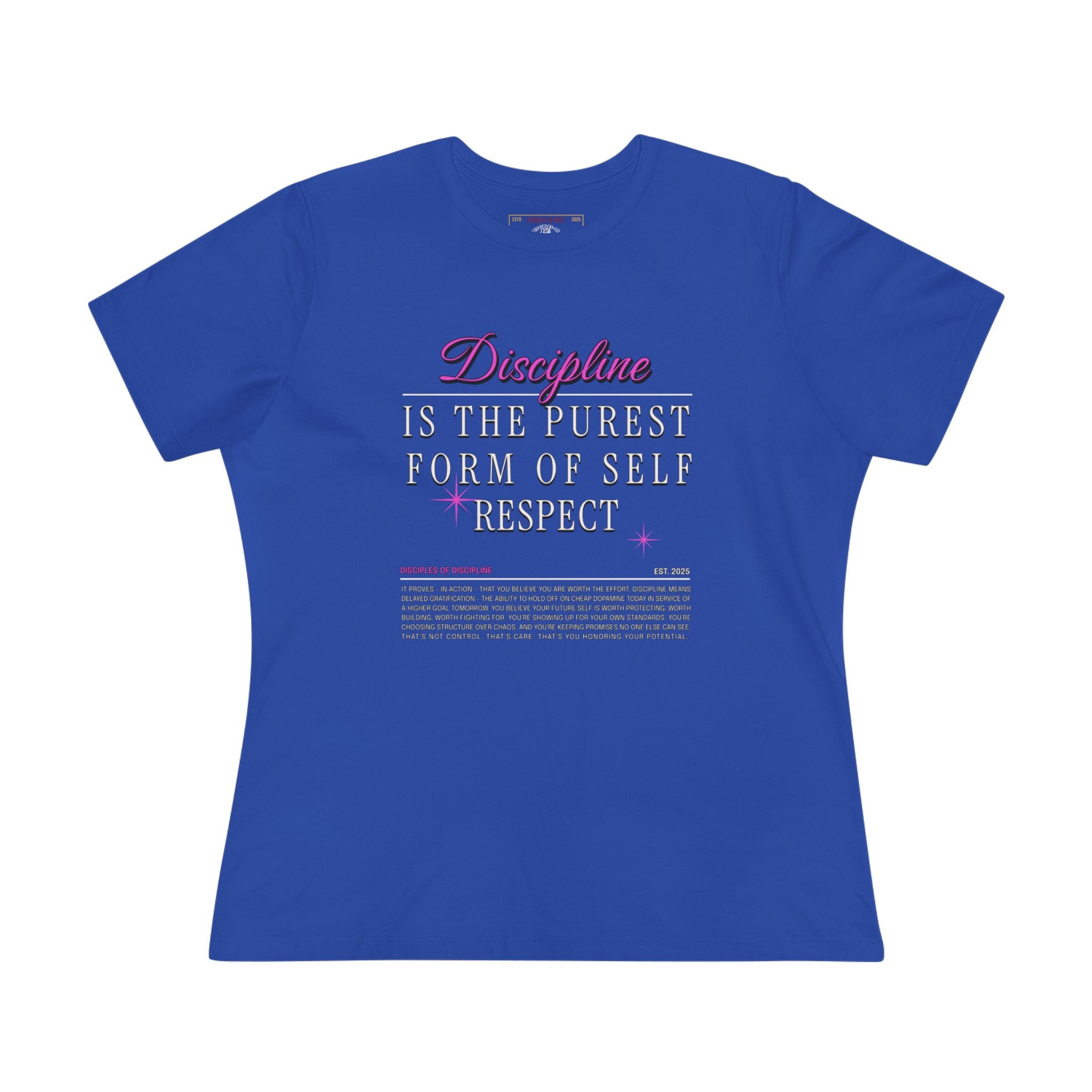 Hers Self-Respect in Action - Empowering Women's Cotton Tee -  Graphic Tee, Gift for Her, Inspirational Apparel, Motivational T-Shirt
