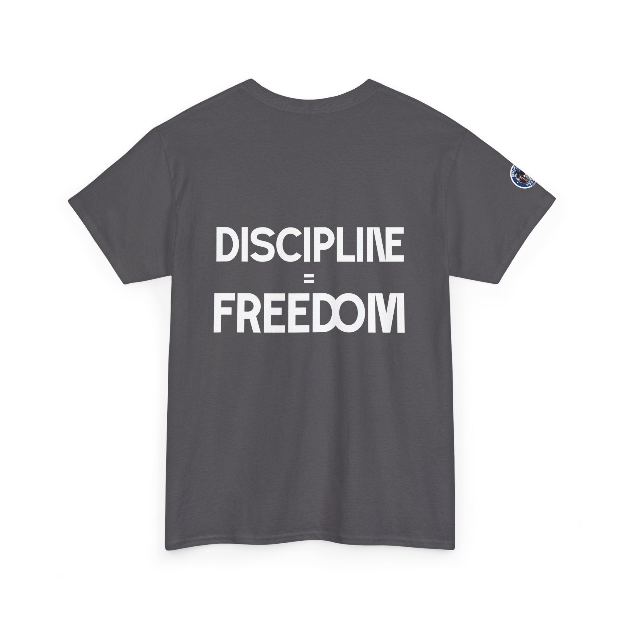 Forged Through Discipline Shirt | Self Governed Apparel | Discipline Equals Freedom T-Shirt | Patriotic Fitness Tee USA 250 Years