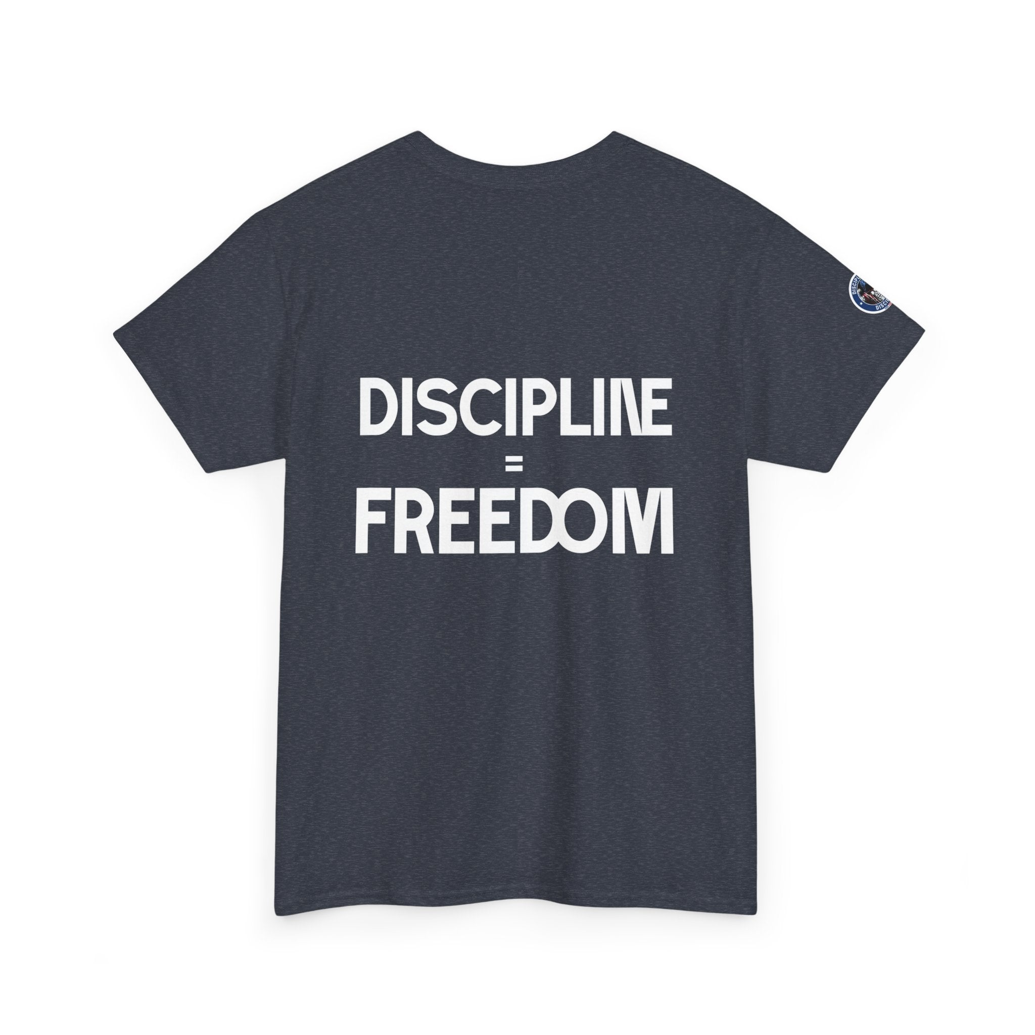 Forged Through Discipline Shirt | Self Governed Apparel | Discipline Equals Freedom T-Shirt | Patriotic Fitness Tee USA 250 Years