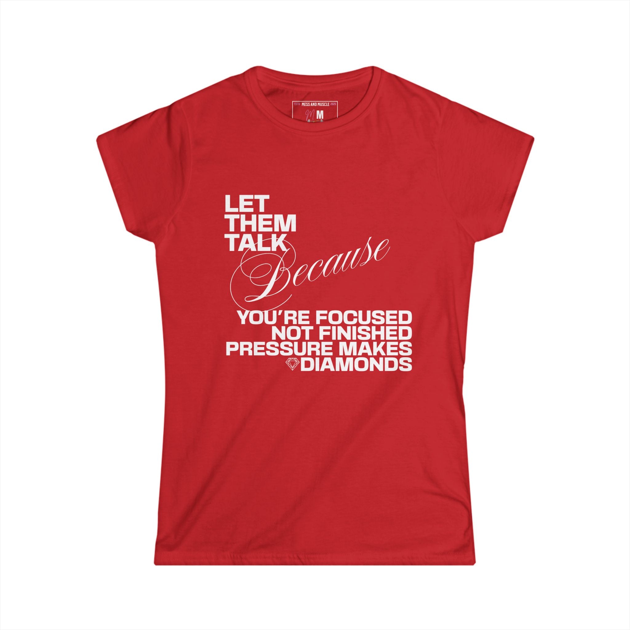 Let Them Talk - Bold Quote T-Shirt Women's Empowerment, Gift for Her, Comfortable Everyday Wear, Perfect for Holidays & Celebrations