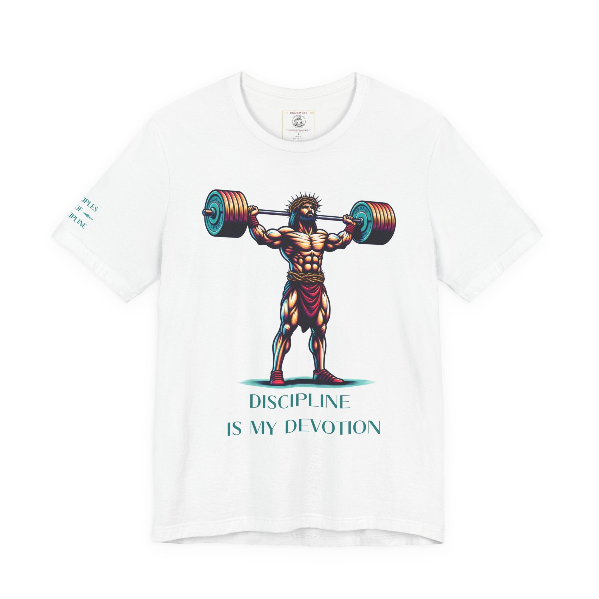 Discipline is My Devotion - Motivational Fitness Tee, Workout Shirt, Gym Apparel, Inspirational Tees, Fitness Gifts, Bodybuilding Wear
