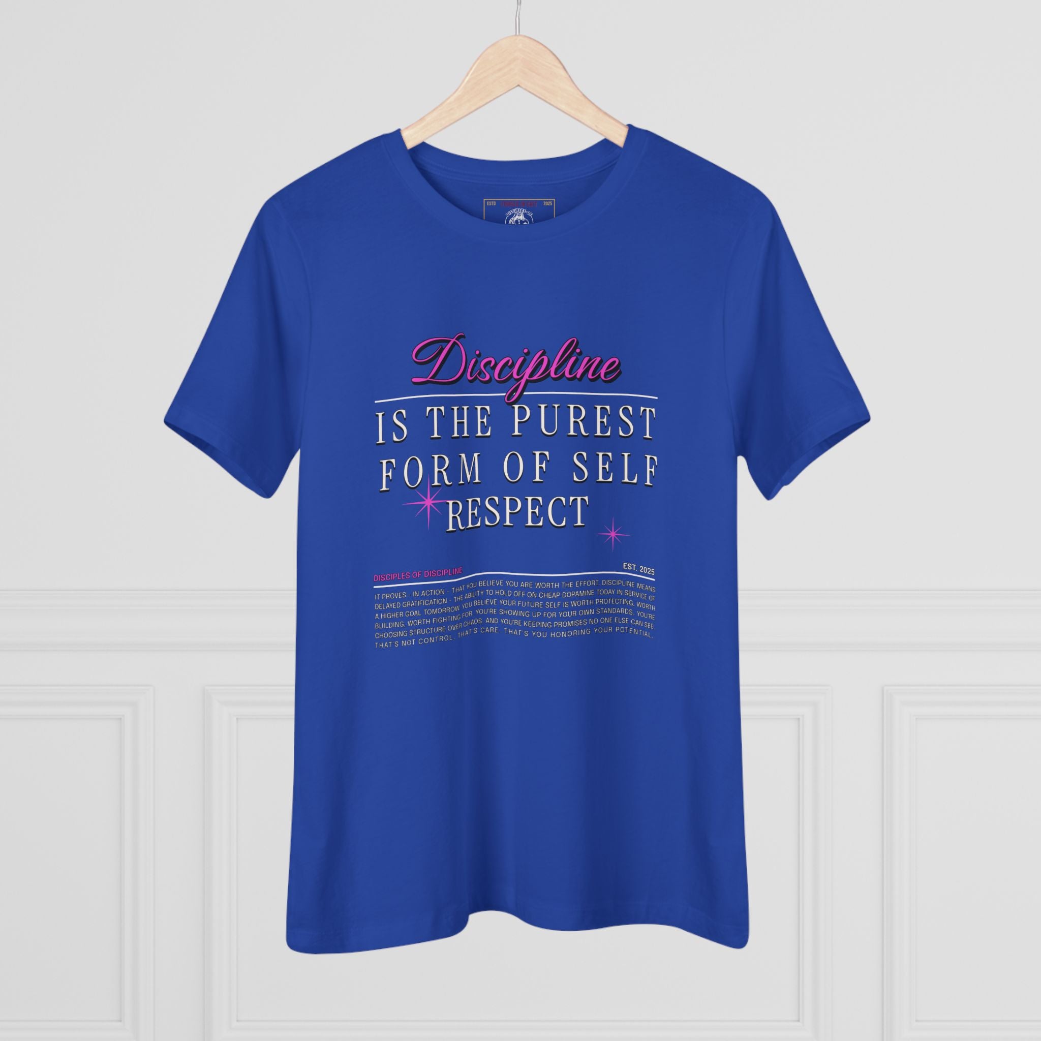 Hers Self-Respect in Action - Empowering Women's Cotton Tee -  Graphic Tee, Gift for Her, Inspirational Apparel, Motivational T-Shirt