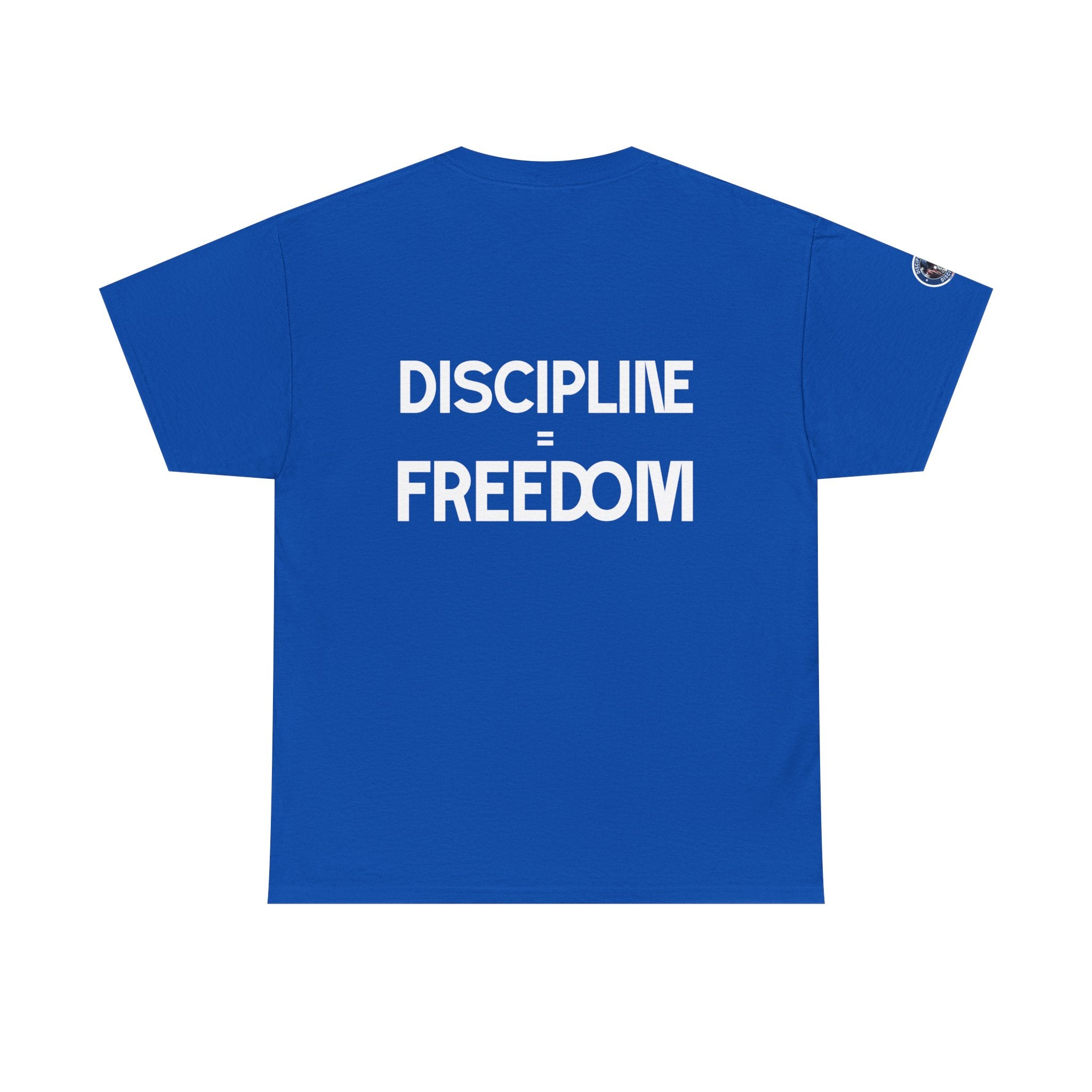 Forged Through Discipline Shirt | Self Governed Apparel | Discipline Equals Freedom T-Shirt | Patriotic Fitness Tee USA 250 Years
