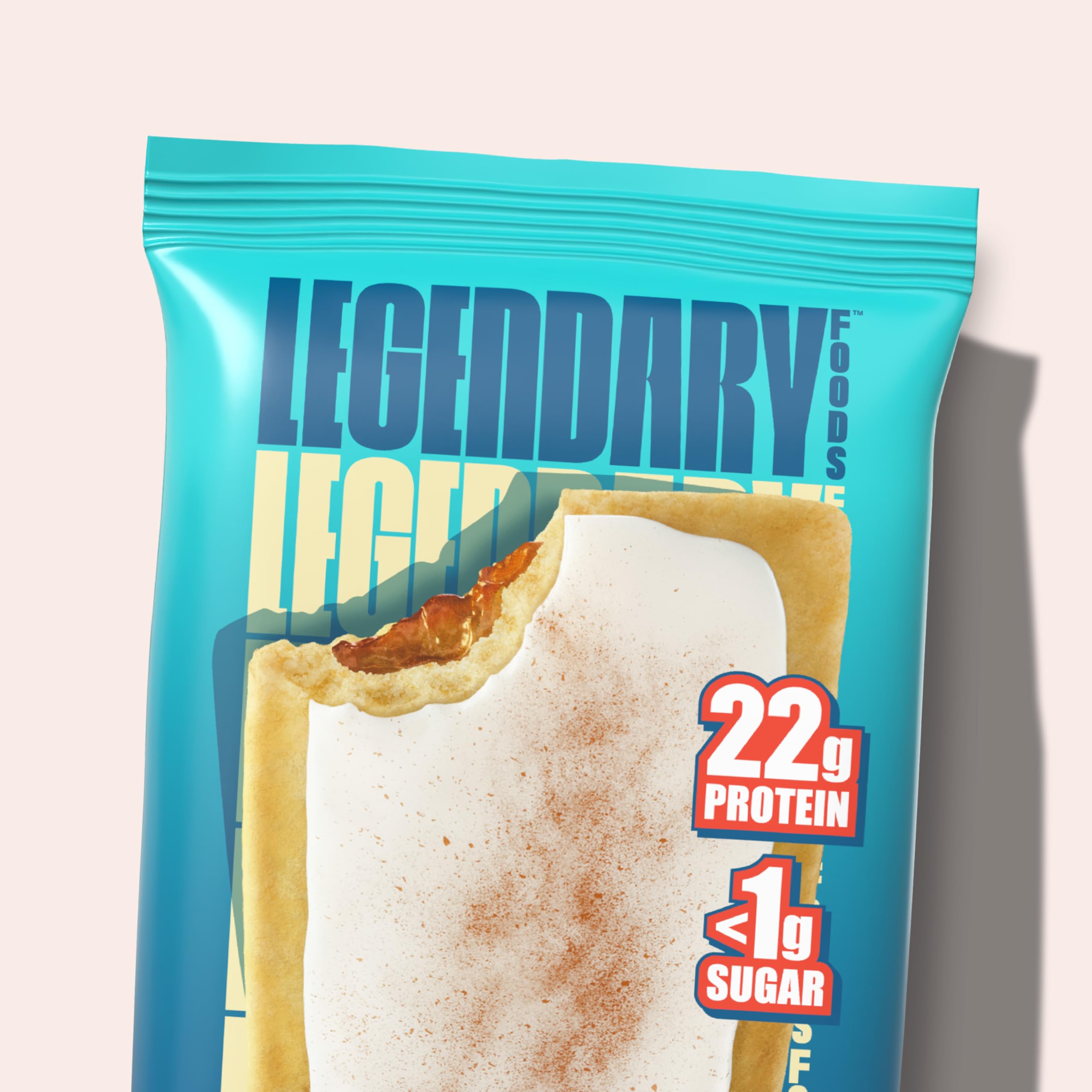 Legendary Foods 22g Protein Pastry - High Protein Breakfast & Meal Replacement Bar - Choice of Flavors