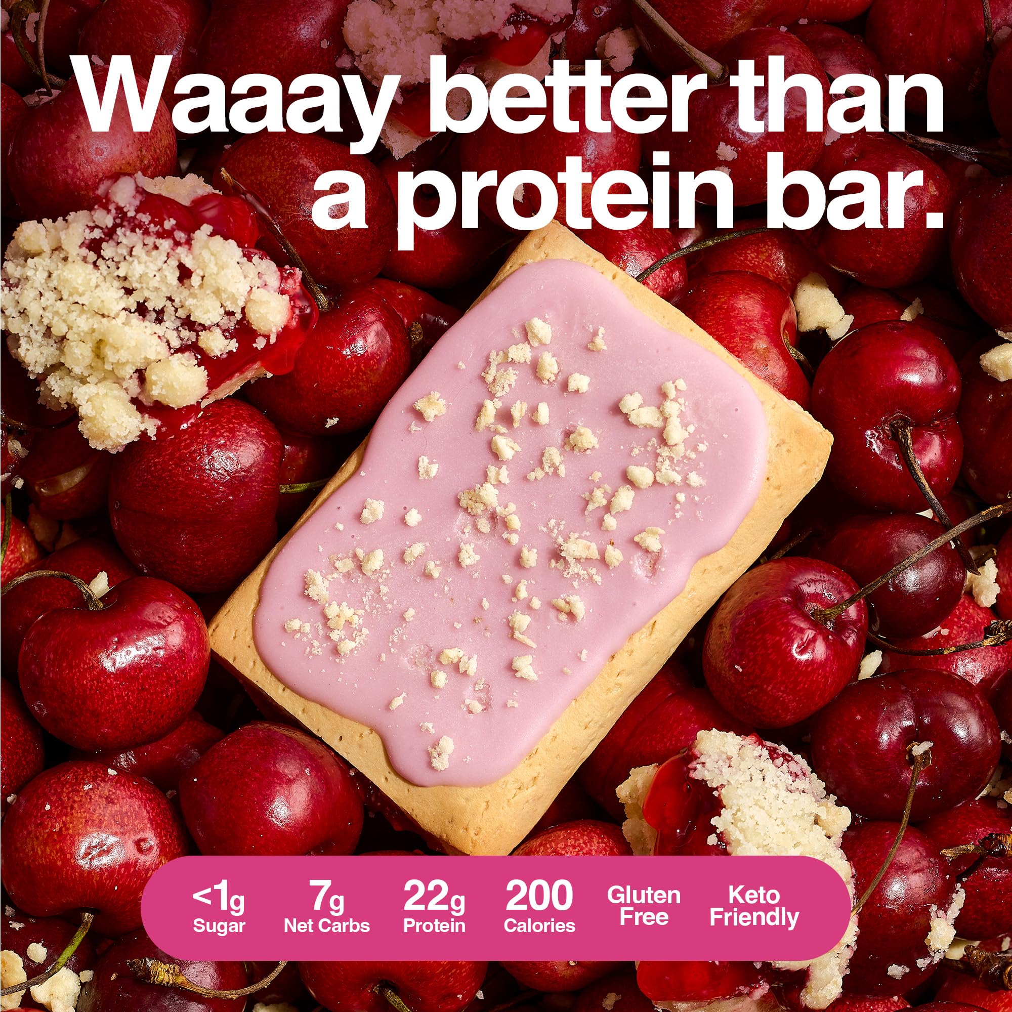 Legendary Foods 22g Protein Pastry - High Protein Breakfast & Meal Replacement Bar - Choice of Flavors
