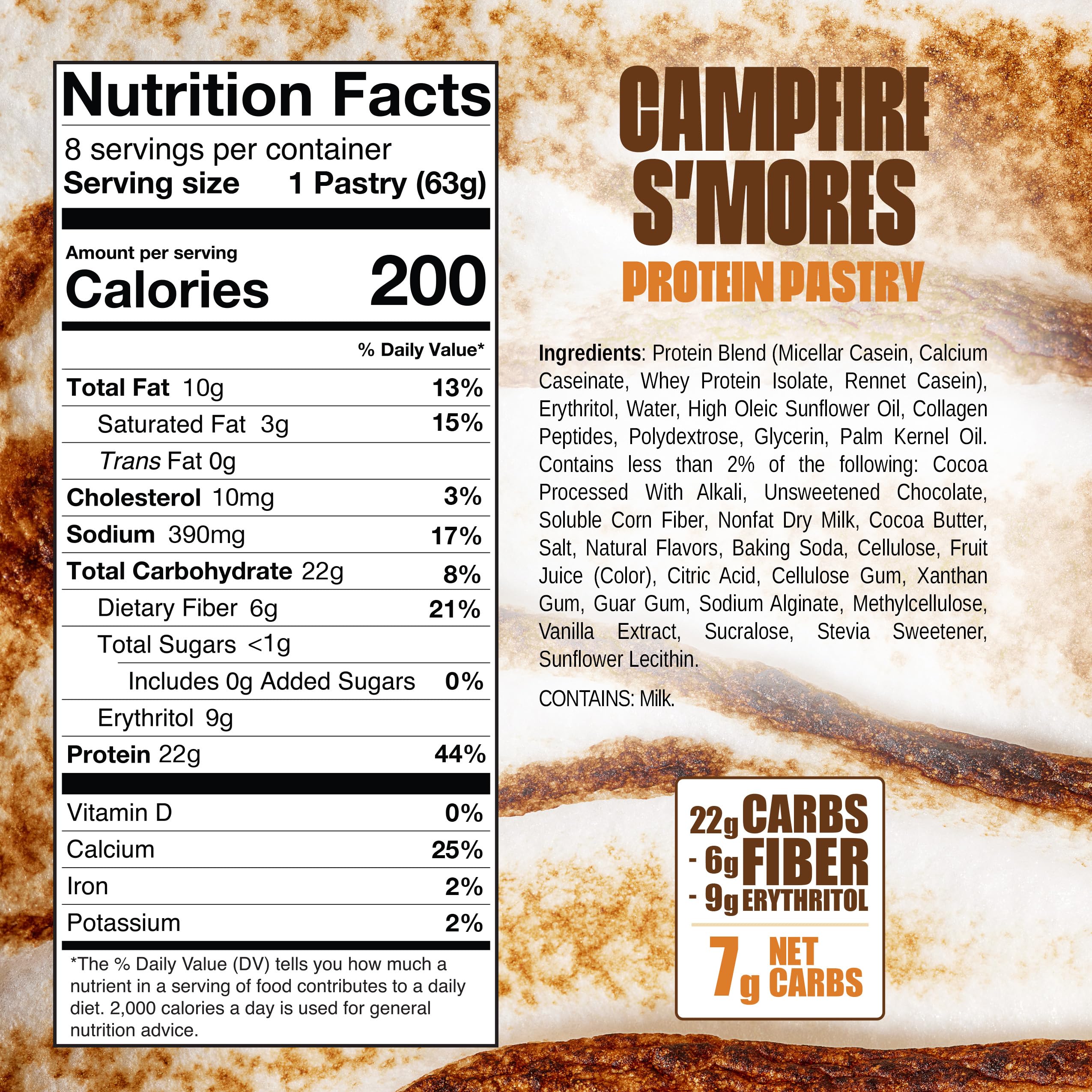 Legendary Foods 22g Protein Pastry - High Protein Breakfast & Meal Replacement Bar - Choice of Flavors